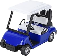 Vista 10 de IMIKEYA Carrito de golf: Carro de golf modelo de metal fundido a presión Mini 1:20 Escala Carro de golf Modelo de carrito de golf Carro de golf