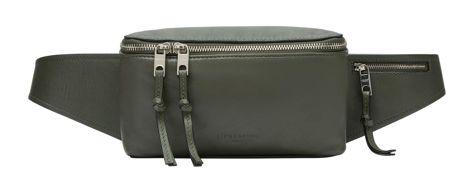 LIEBESKIND Berlin Belt Bag Hera Sheep Natural Beltbag Cypress Green Dark Green