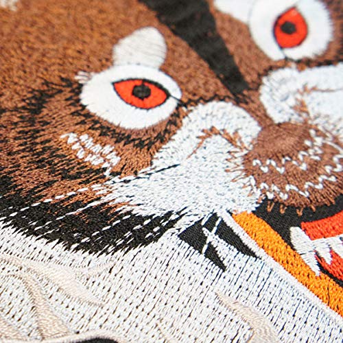 Amazon.co.jp: 大きな刺繍アイロンワッペン・アップリケ・パッチ