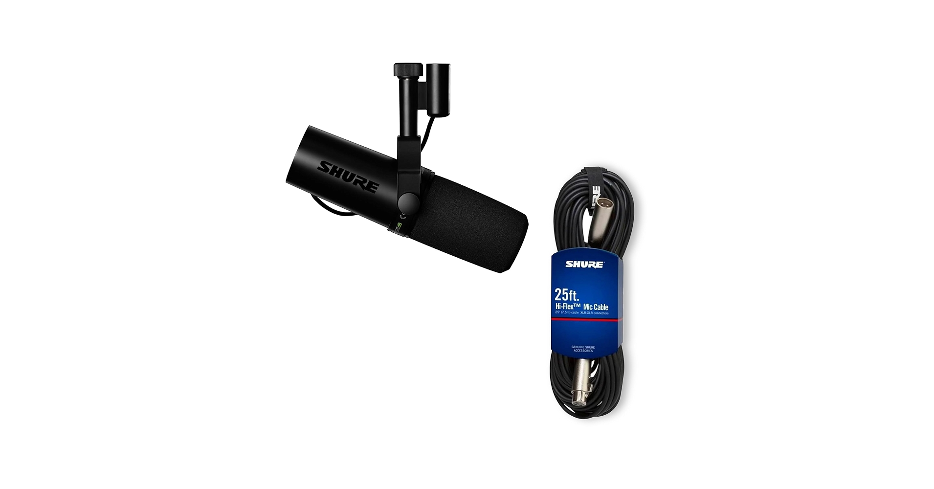 SHURE SM7dB ダイナミックマイク Amazon | SHURE ダイナミックマイク SM7dB プリアンプ搭載