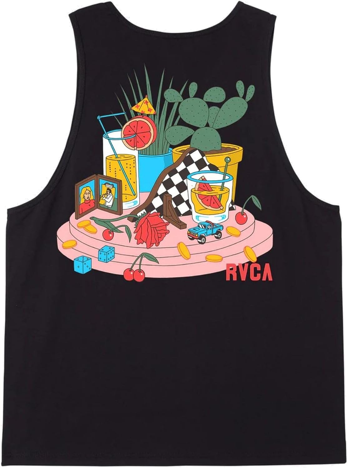 RVCA Men's Luke P Tank Top Shirt