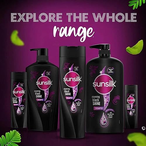 Miniatura 8 de sunsilk Stunning Back Shine Activ-mix Aceite Amla+, Proteína Perla y Vitamina E  12.2 fl oz