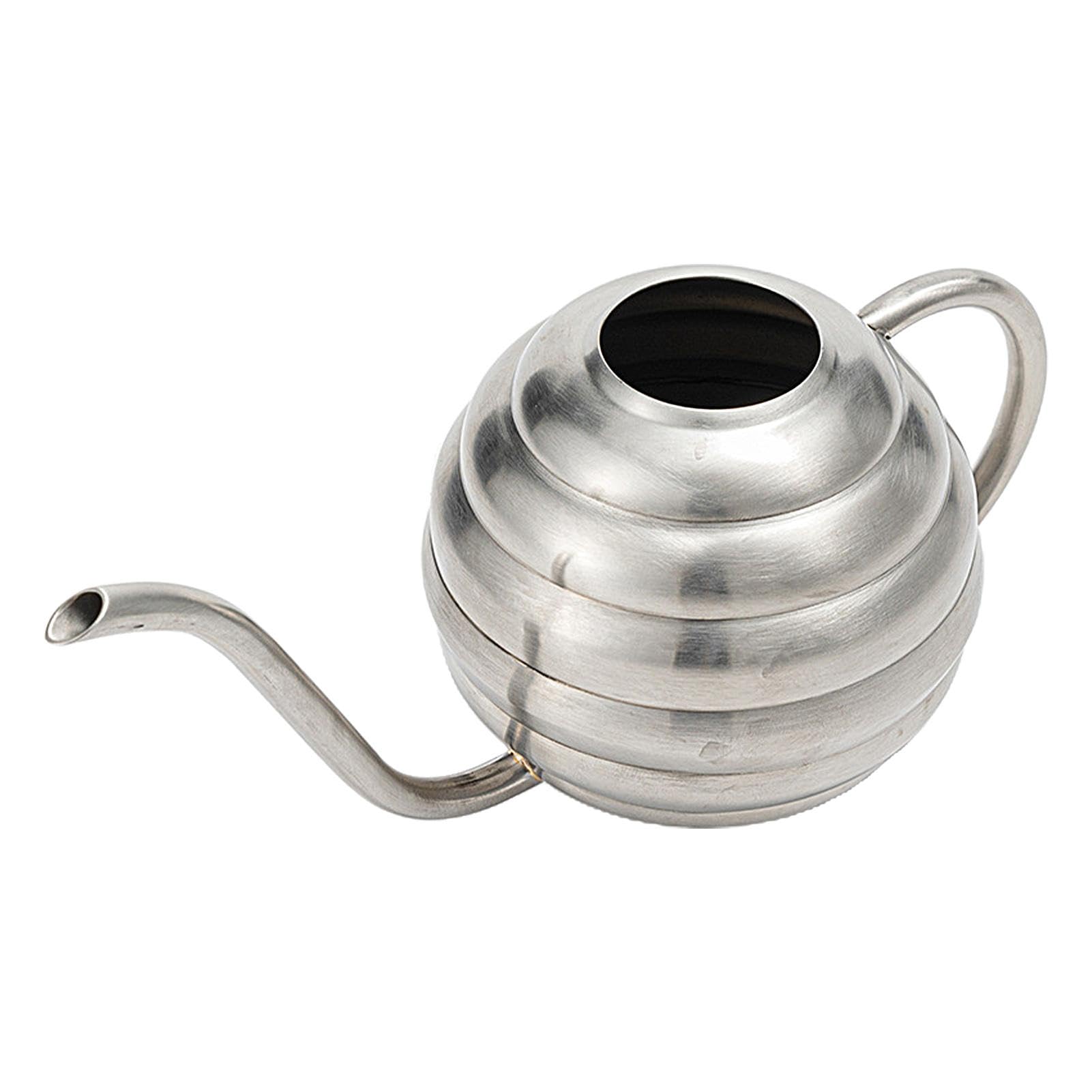 Cenmoo Small Watering Can Watering Can Long Spout Stainless Steel Sprinkler Pot With Long Spout Watering Can Outdoor Watering Can Nursery 400Ml Plant Flower Sprinkler Pot For Juice