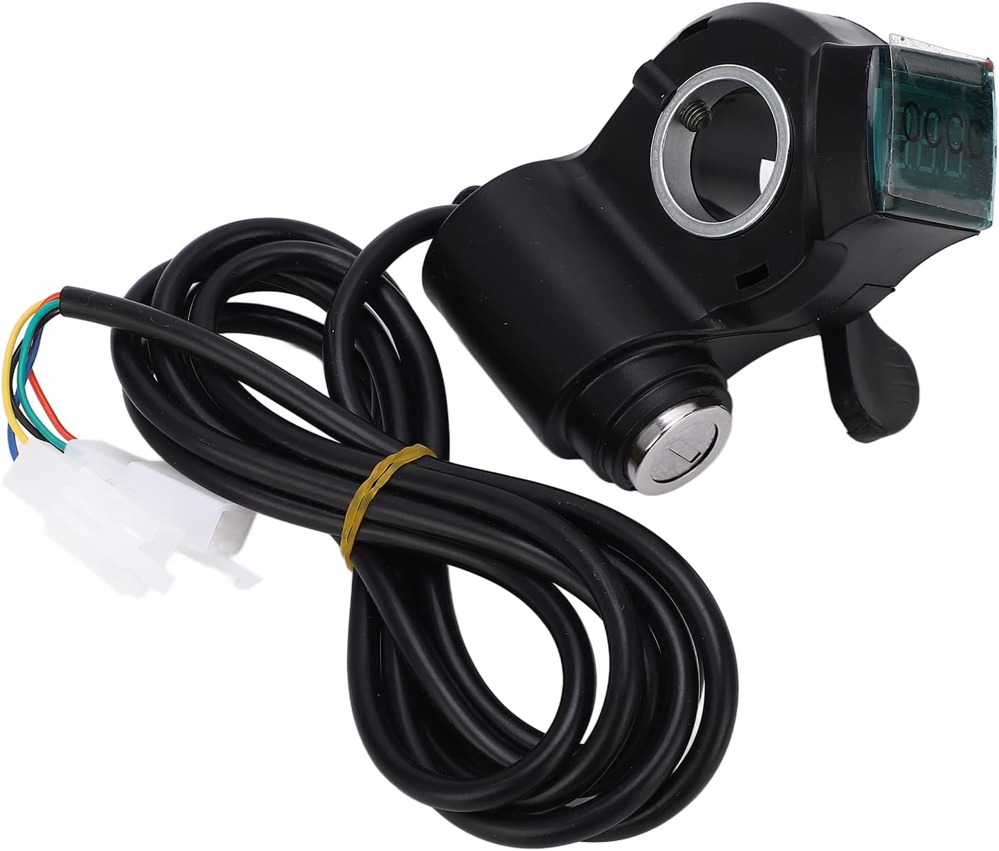 500W Reliable Thumb Throttle Set Brushed Controller with Digital Power Display for Electric Bike Brushed Controller Kit Lightweight for Scooter