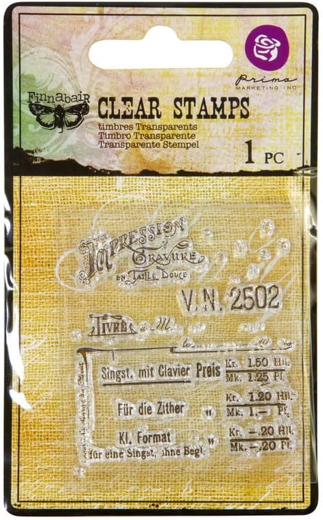 Prima Marketing Clear Stamp 2.X 2.5#8