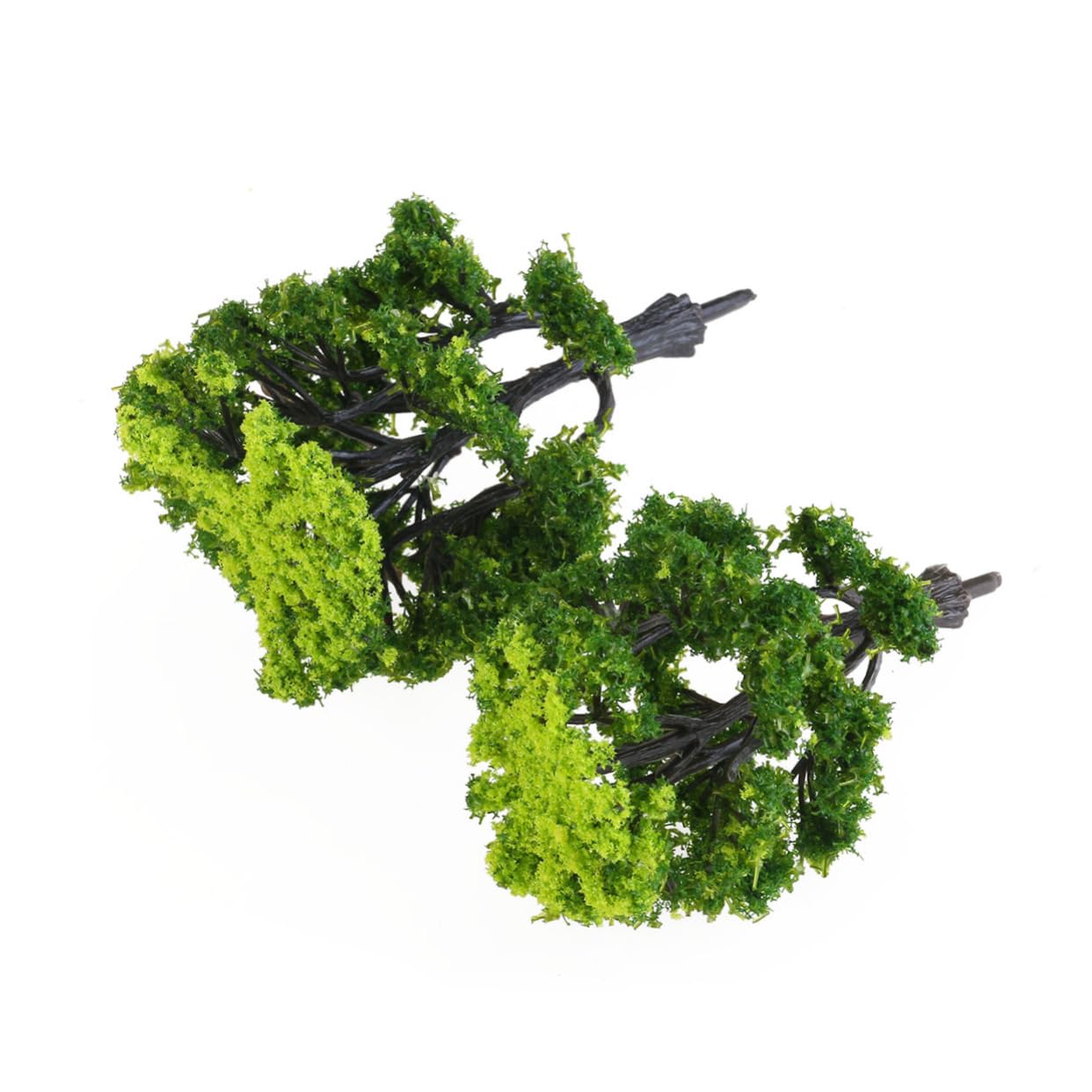 ABOOFAN 3 Set Di Alberi Di Simulazione Per Modellismo Ferroviario in Scala 1:50 Verdi Per Scenari Decorativi 12 Pezzi*3
