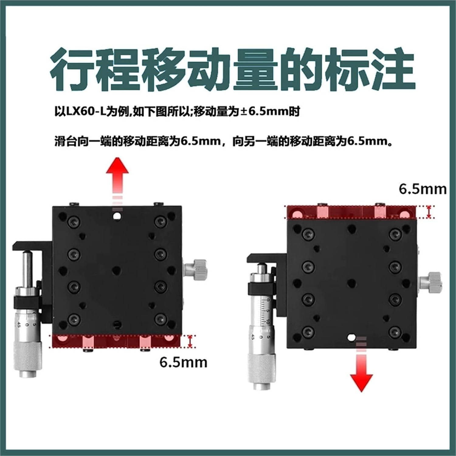 XY Axis Displacement Platform Adjustment Mobile Slide Table LY40/50/60/80 Manual Worktable LGY 1Pcs(LY40-L (XY轴-千分尺左))
