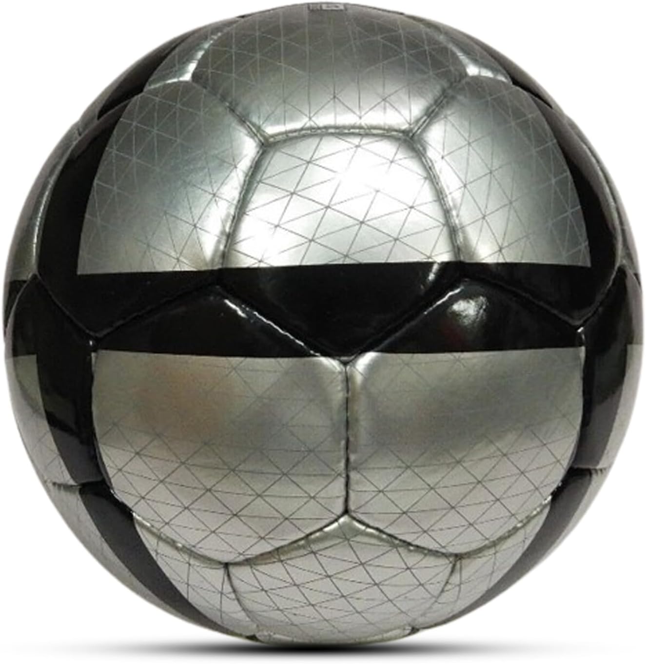 Generic Soccer Ball Euro 2004 Portugal Final Official Match Ball Replica, Soccer Ball Size 5, Soccer Ball Euro Cup 2004 is Birthday Gift for Soccer Fan, Soccer Collectable, Gray