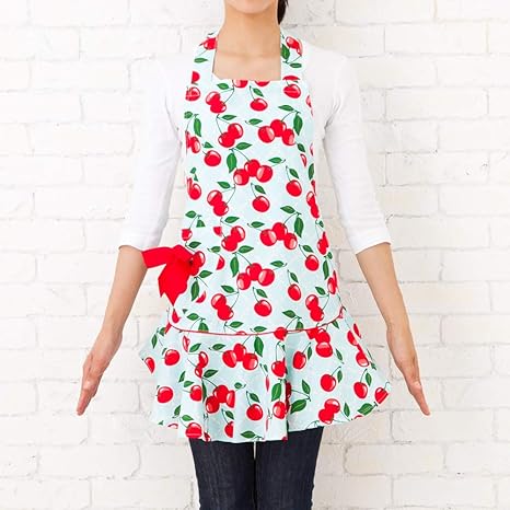Amazon ジェシースティール Jessie Steele エプロン 大人用 カラー Kitchen Cherry Josephine 並行輸入品 エプロン オンライン通販