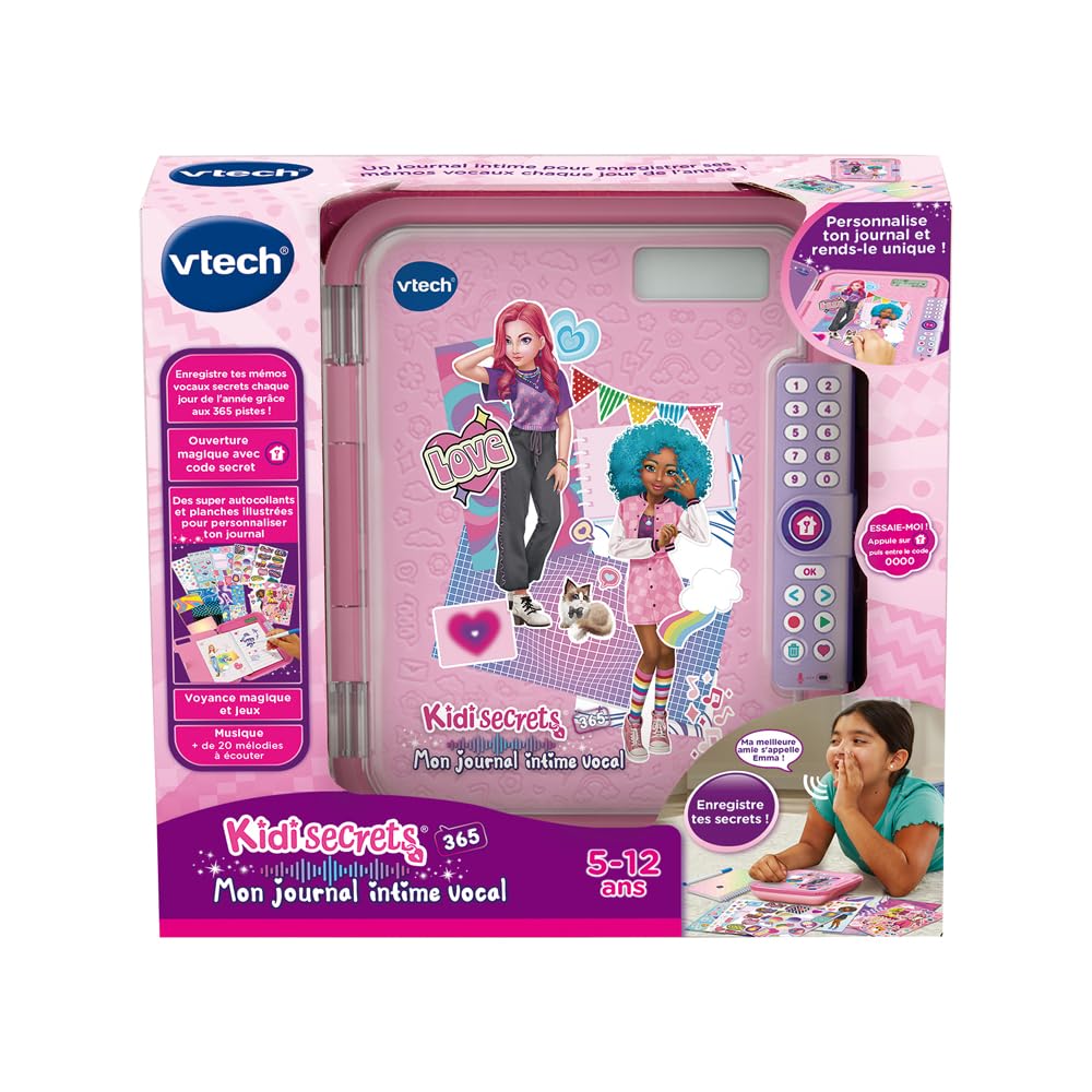 VTech Niños Juguete electrónico, 80-581905, Rosa
