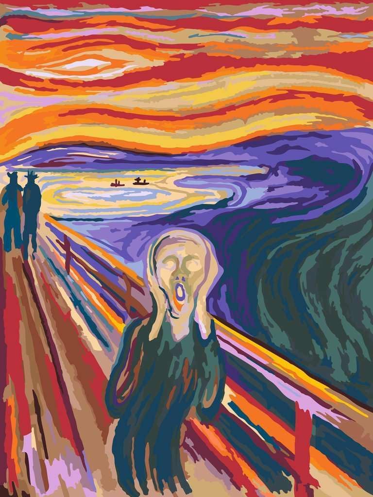 Ravensburger CreArt Collection - Munch: Der Schrei