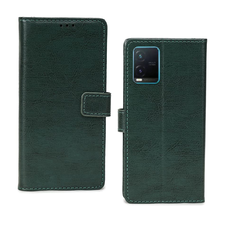 Vivo T1X Flip Case - Premium Leather Protection -14