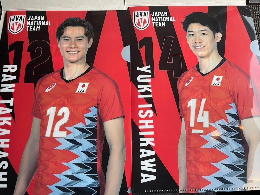 バレーボール男子日本代表クリアファイルコレクション ガチャ 石川祐希