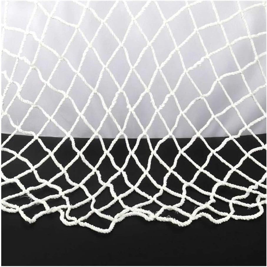 Knoijijuo Network In Braided rope, Network Protection Network for Children Protection for Balcony Balcony slip for bed Mural Decoration Net Soccer Net,2 * 2