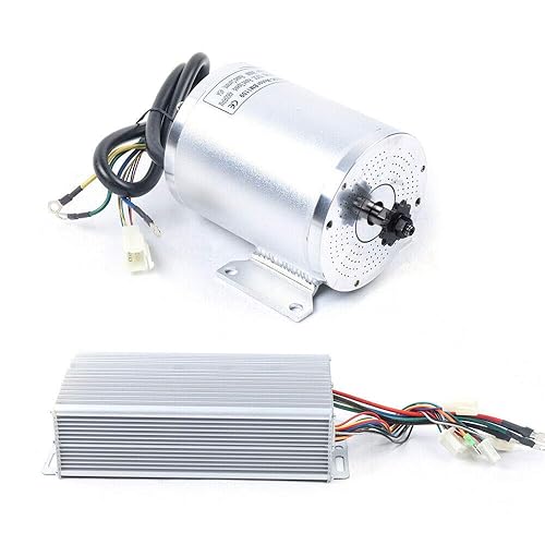 Motor eléctrico de corriente continua Motor sin escobillas y controlador de velocidad 72V 3000W Scooter eléctrico E-Moto Mini coche eléctrico DIY CC