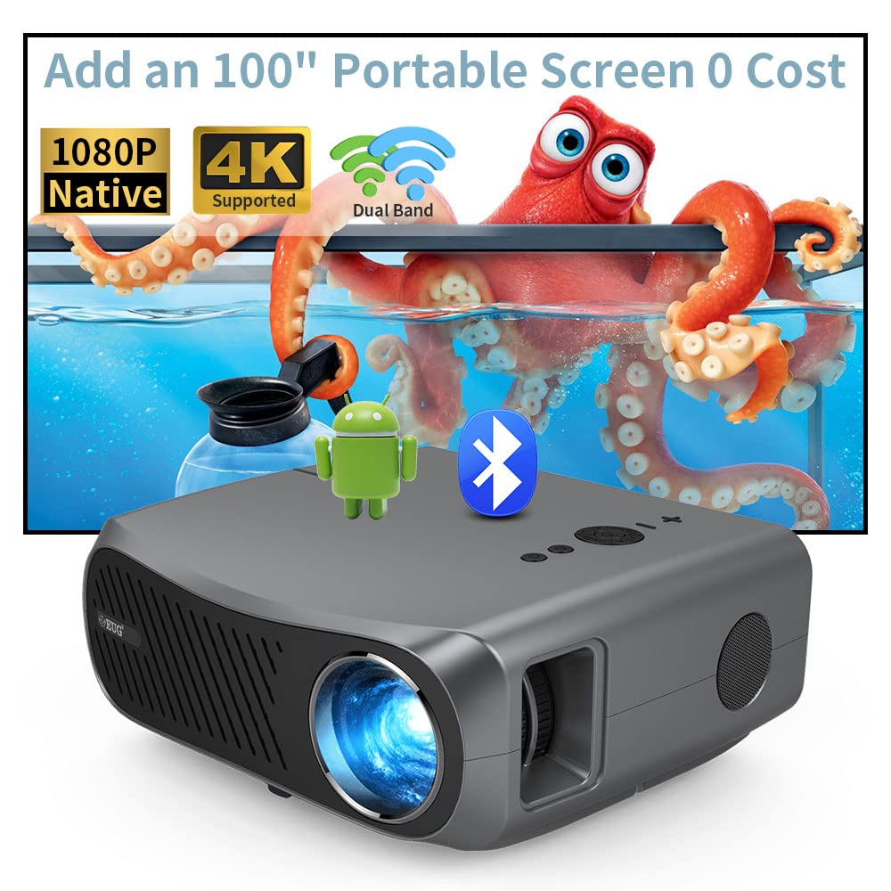 Android Projector with Wifi Bluetooth 