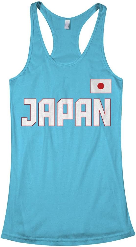 Threadrock Women's Japan National Pride Racerback Tank Top