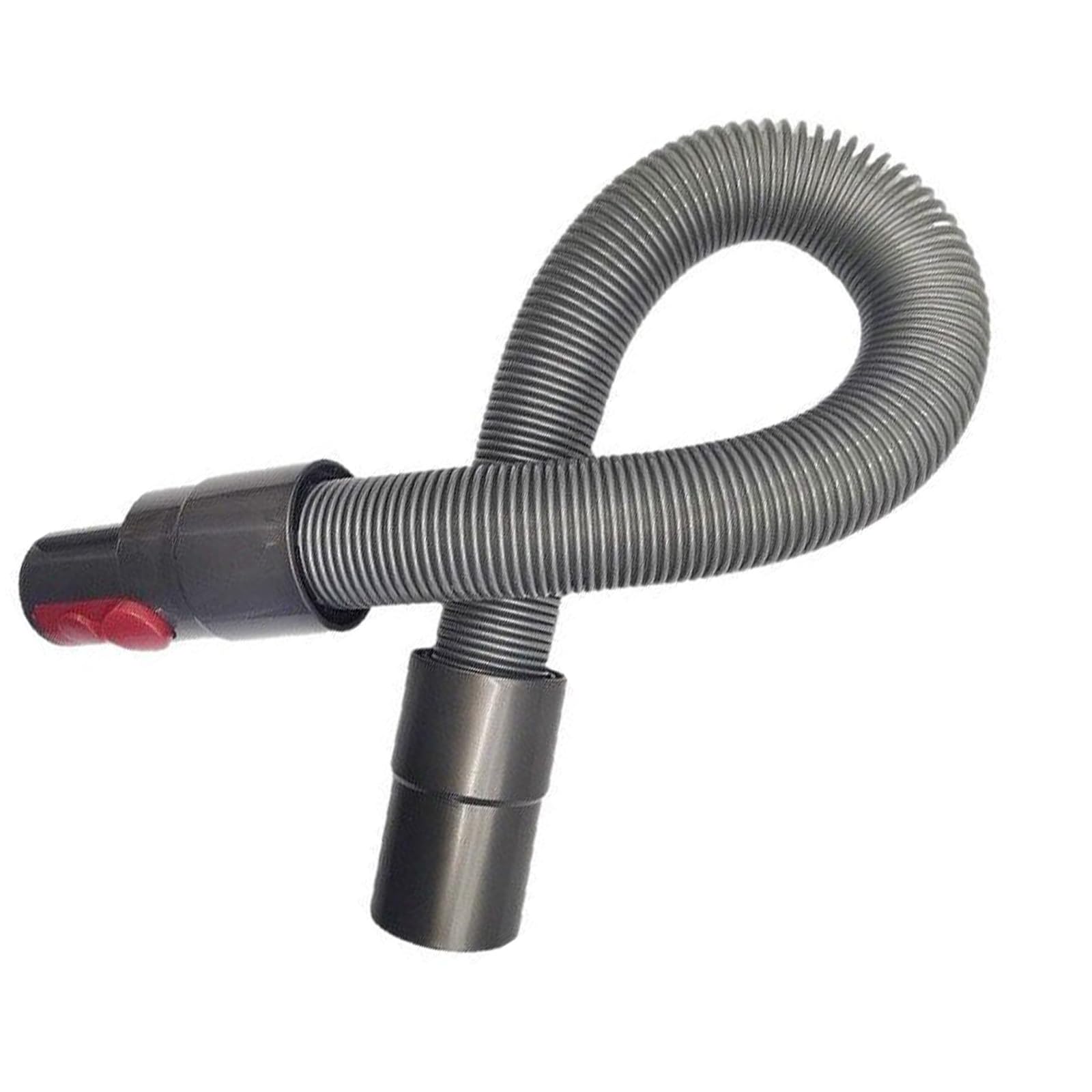 alloneslife Vacuum Maintenance Hose Replacement with Corrugated Body, Gray Cleaner Hose and Molded Connectors Sized 51.49cm / 20.27inch for Routine Upkeep Daily Vacuum Care Accessory