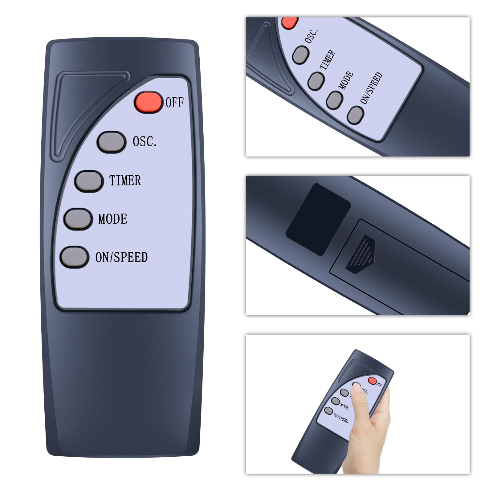 Mando a distancia de repuesto para ventilador de pared Duronic FN55 WE