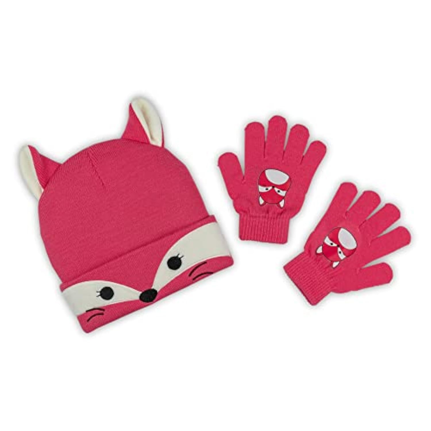 Bioworld Squishmallow Fifi the Fox Kids Beanie & Glove Set