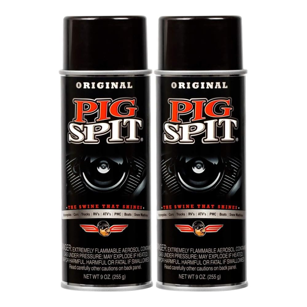 Original | Shine for Engines, Trim, Tires & Vinyl | Restores Faded Black Plastic | 9 oz. | 2-Pack