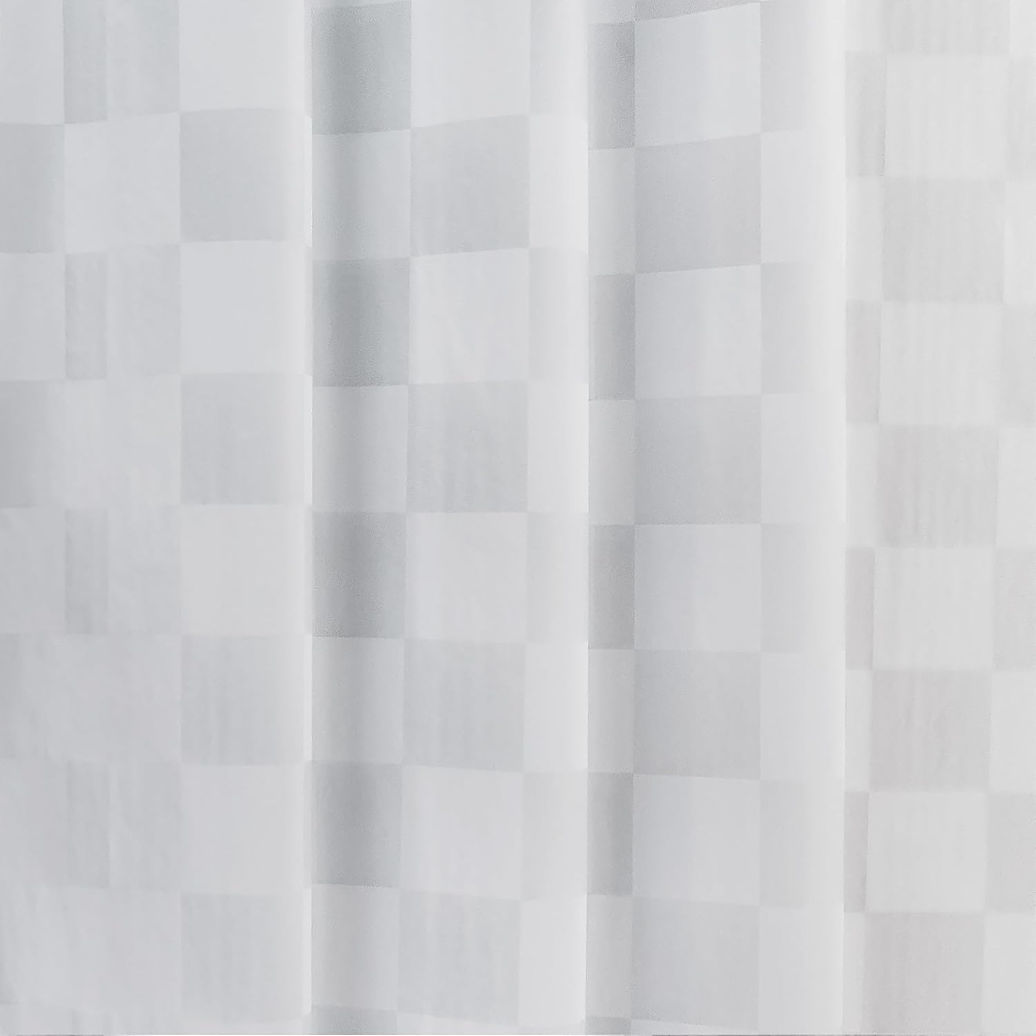 MR FIVE 60 Sheets White Checkered Tissue Paper,14" x 20",Plaid Tissue Paper for Gift Bags,Checkered Party (White)