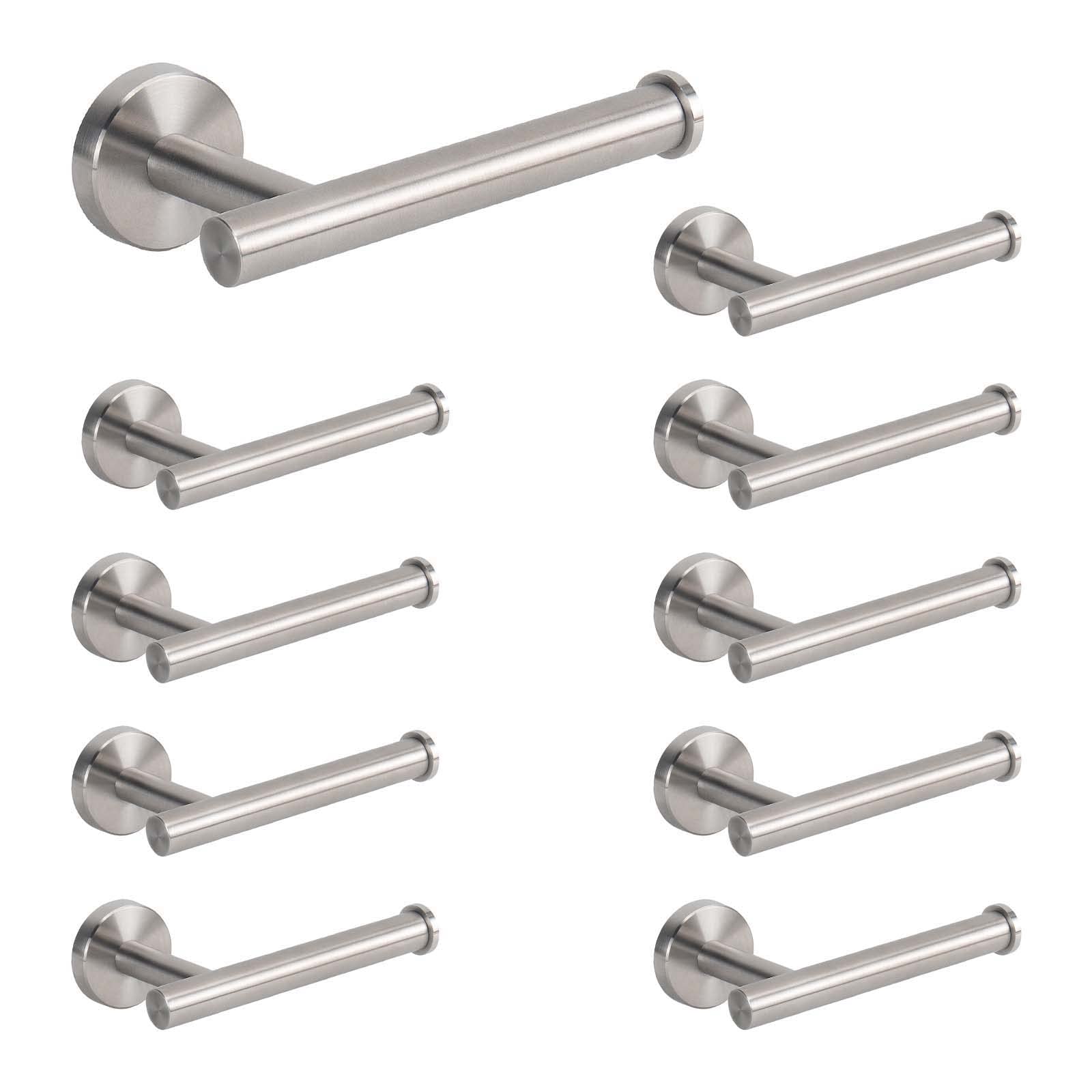 NearMoon Bathroom Toilet Paper Holder, Premium SUS304 Stainless Steel Rustproof Wall Mounted Toilet Roll Holder for Bathroom, Kitchen (1 Pack, Chrome Finish) — Amazon image 22