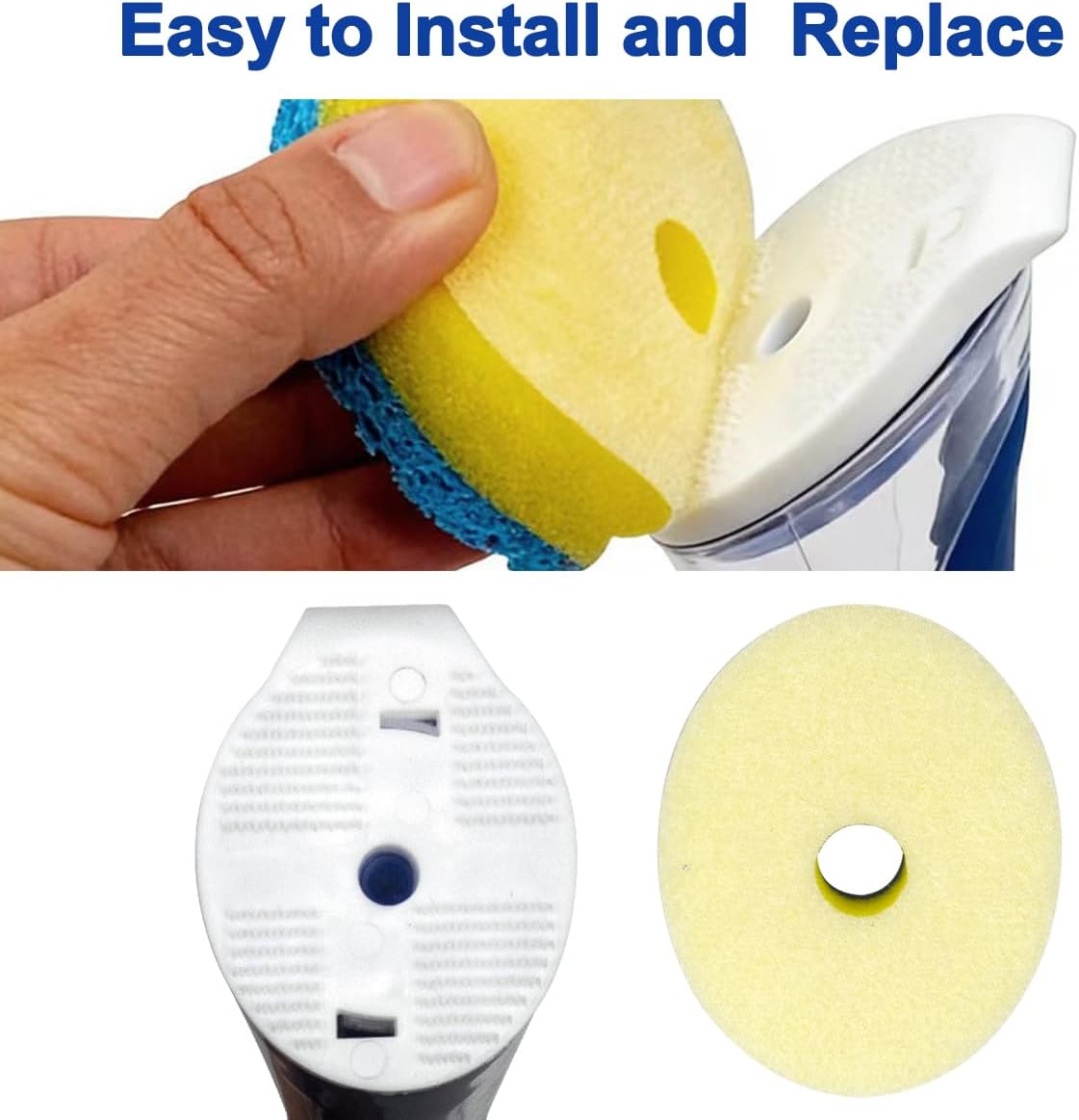 CELOX Dish Wand for Kitchen Cleaning, Non-Scratch Dish Scrubber with soap Dispenser image 5
