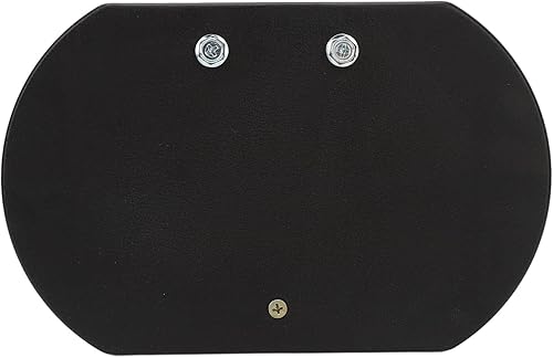 Miniatura 5 de Almohadilla elevada para pantorrilla, almohadillas de cuero de repuesto para la mayoría de sillas de ruedas manuales, color negro