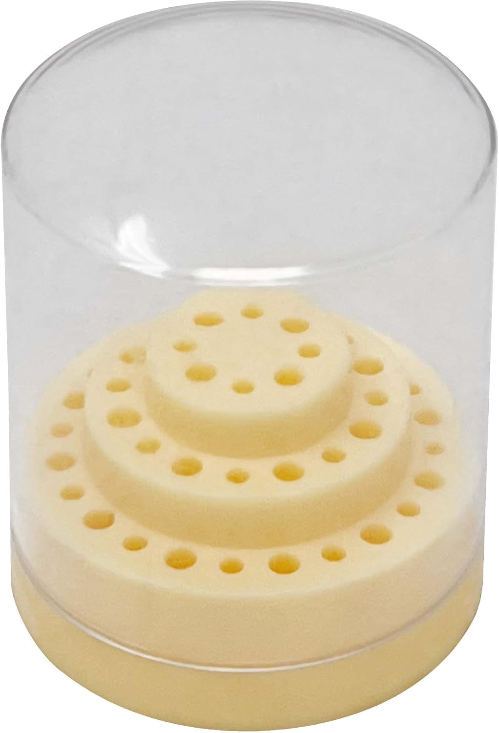 Plastic Bur Container Holds Up to 36 Burs Storage Organizer Jewelry Making Tool Holder