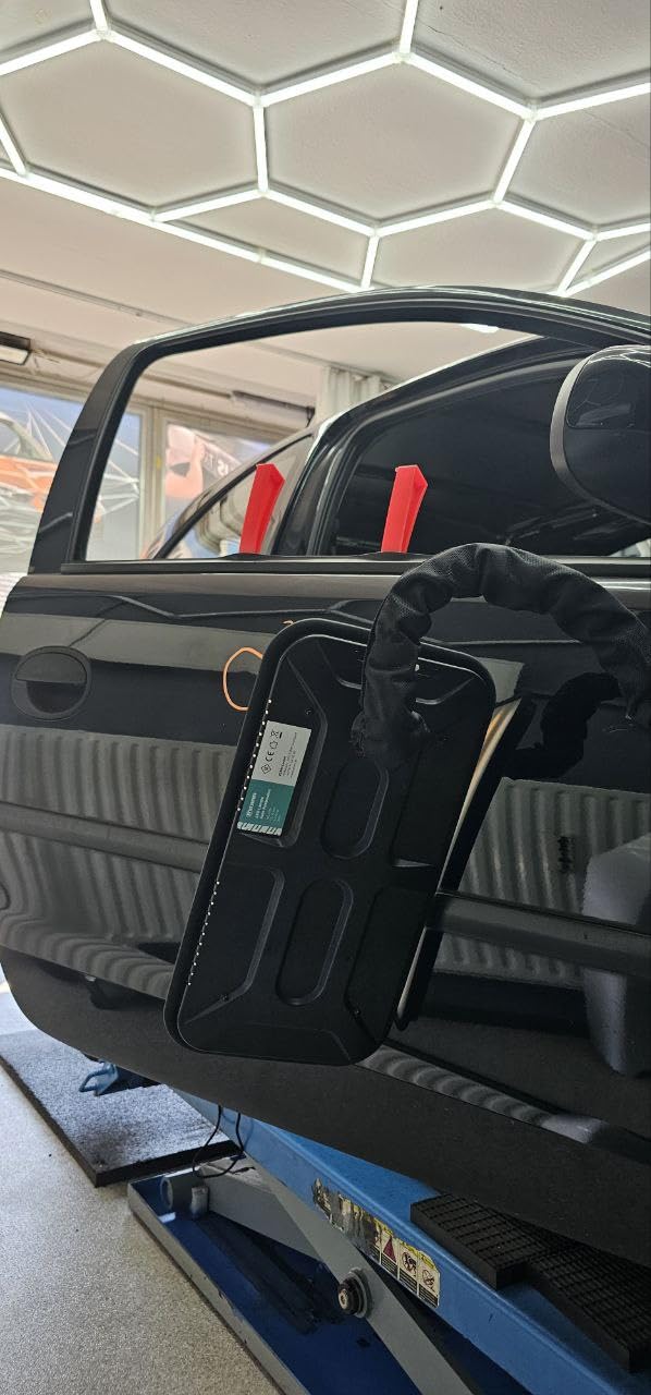 MD-2178 LED-Ausbeullampe der ETARI GmbH, Dellenlampe für Dellendrücker, Ausbeulwerkzeug PDR mit verstellbarem Saugnapf am Schwanenhals, Akku NICHT im Lieferumfang enthalten