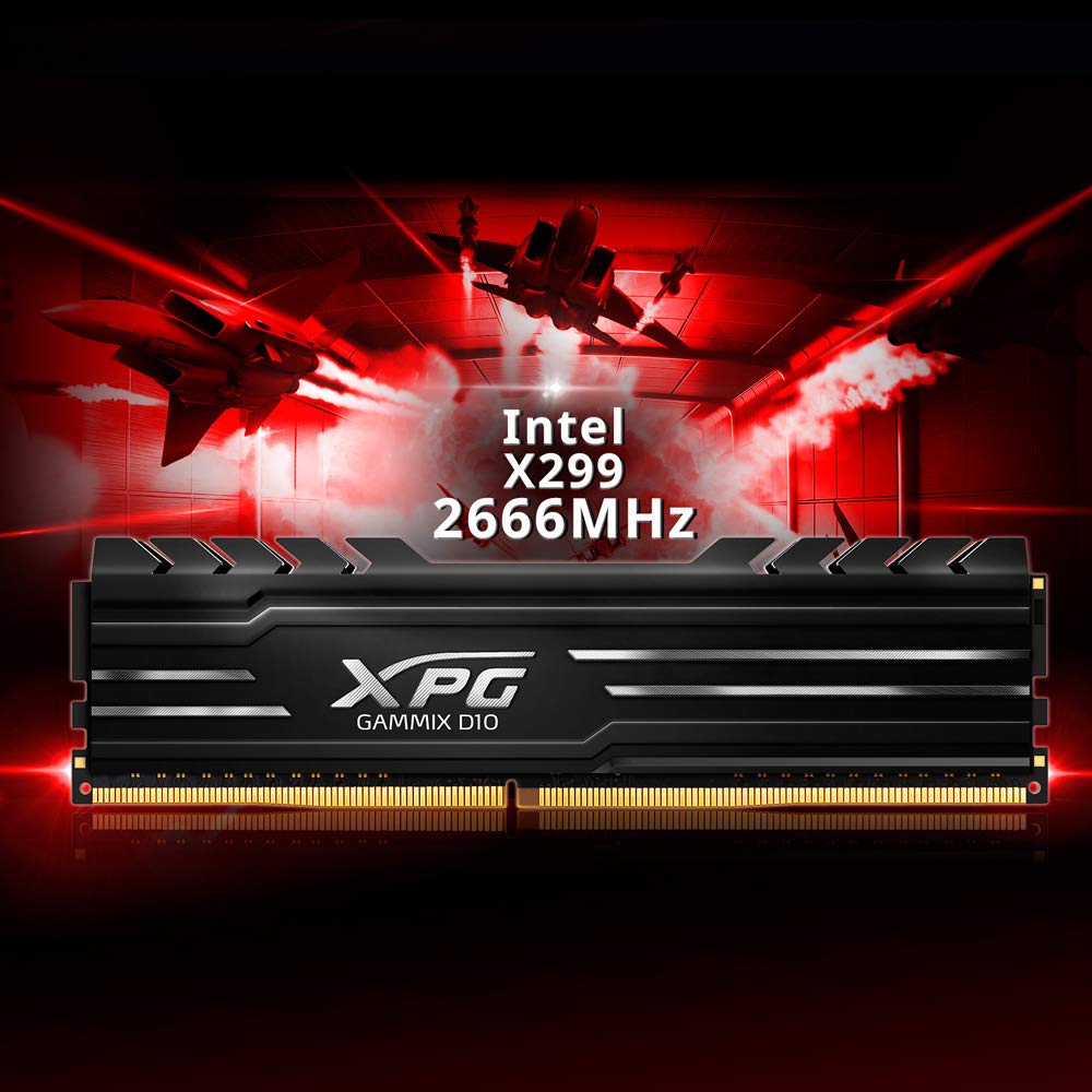 Memória XPG GAMMIX D10 16GB DDR4 2666MHz, overclocking com Intel