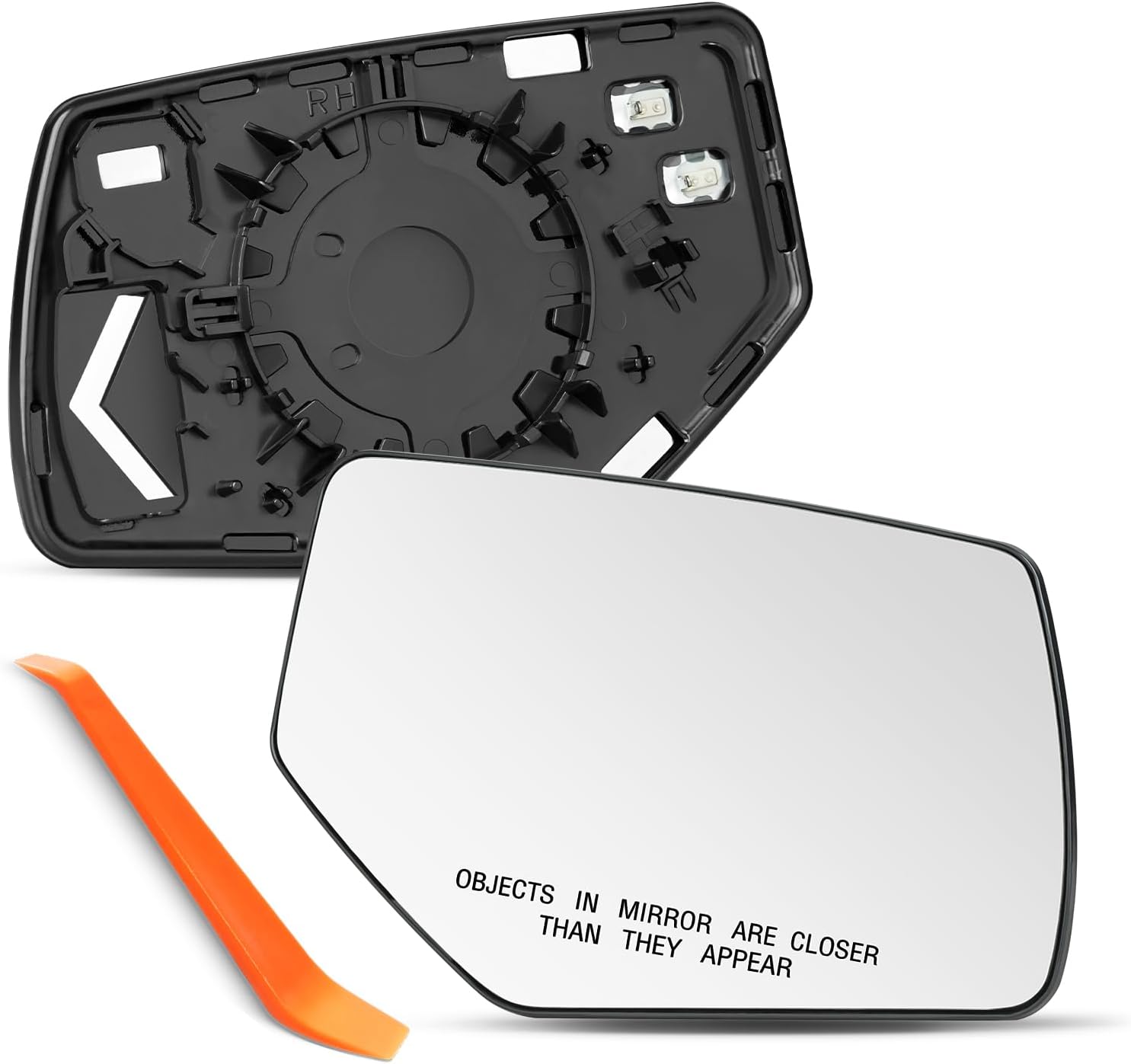 Passenger Side Mirror Compatible with Chevrolet Chevy Tahoe, Suburban, GMC Yukon, Cadillac Escalade 2015 2016 2017, Right Side Mirrors Replacement Glass, Power Heated