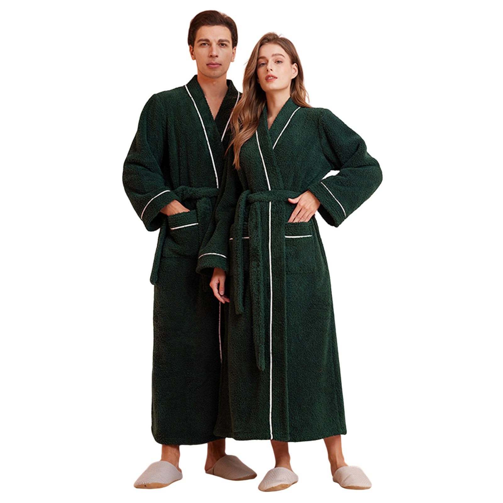 Schlafanzug Herren Lang Frühling Und Autumn Sleepwear Set Zweiteiliger Nightwear Total Comfort Langarmshirt Schlafanzughose Weich Nachtwäsche Loungewear für Nacht Entspannung Winterpyjama