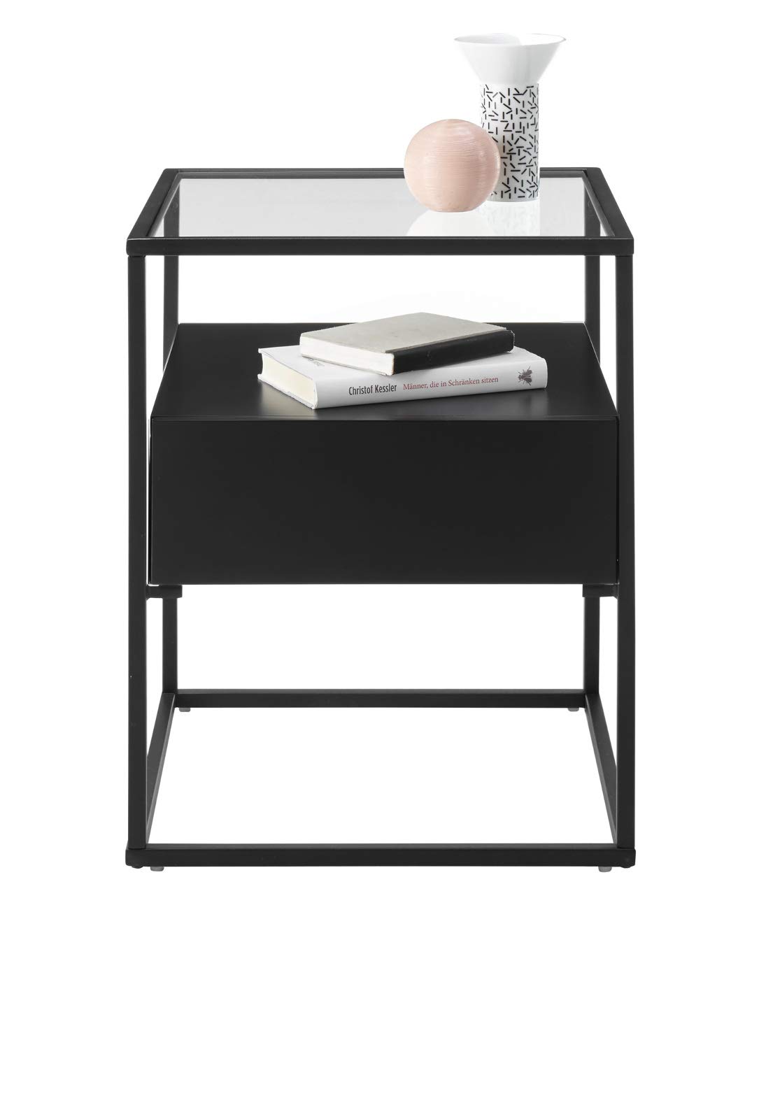 Robas LundCoffee Table, Black, BxHxT 43x54x43 cm