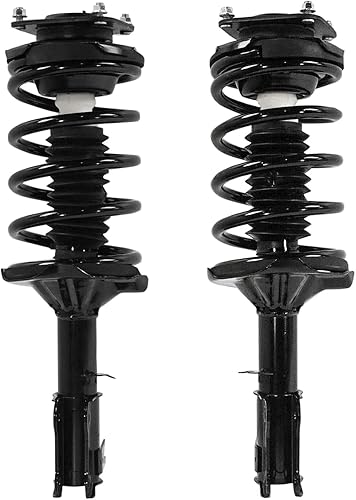 Miniatura 928 de Detroit Axle - Kit de suspensión delantera de 10 piezas para Chevy Aveo Aveo5 Pontiac G3 Wave 2 Ready Struts Assembly 2 Enlaces de barra