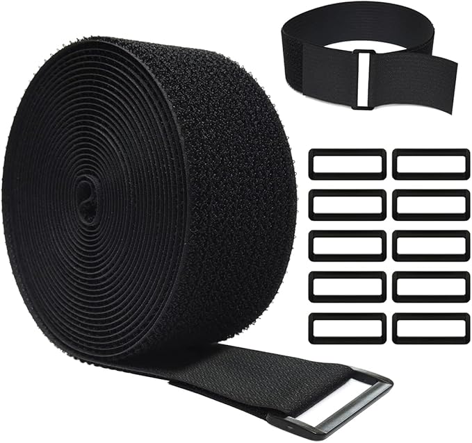 Fascette In Velcro Una Fascia Strap 20 X 330Mm Bianche 25 Unità - Foto 3