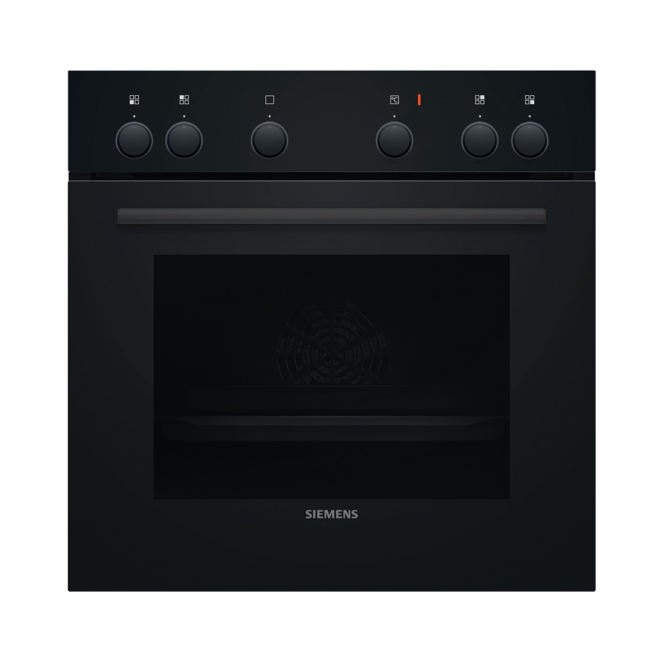 Siemens iQ100 Einbauherd 60 x 60 cm Schwarz Edelstahl 3D Heißluft HE010FBA1
