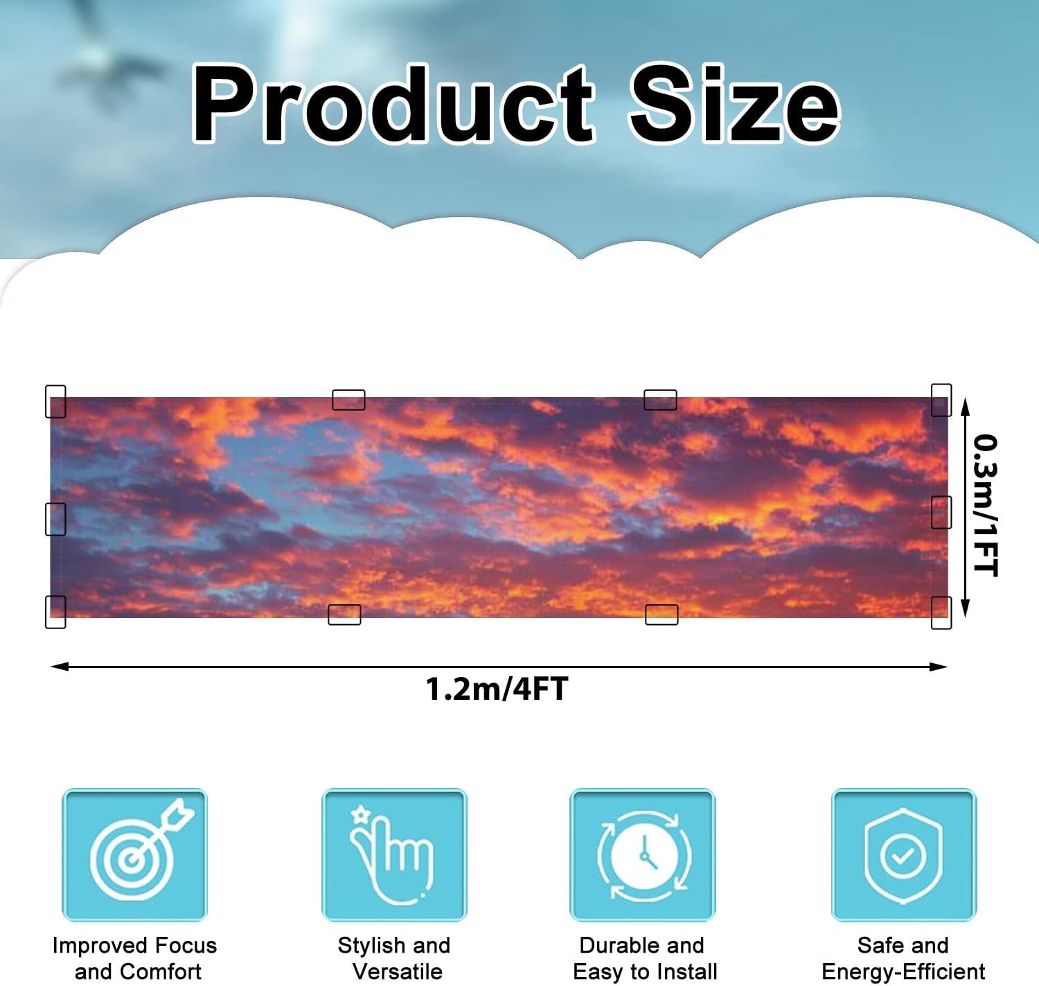 Fluorescent Light Covers for Ceiling Lights Pink Blue Yellow Orange Easy to Install Magnetic Light Filter for Classroom Office Hospitals School Home Decor