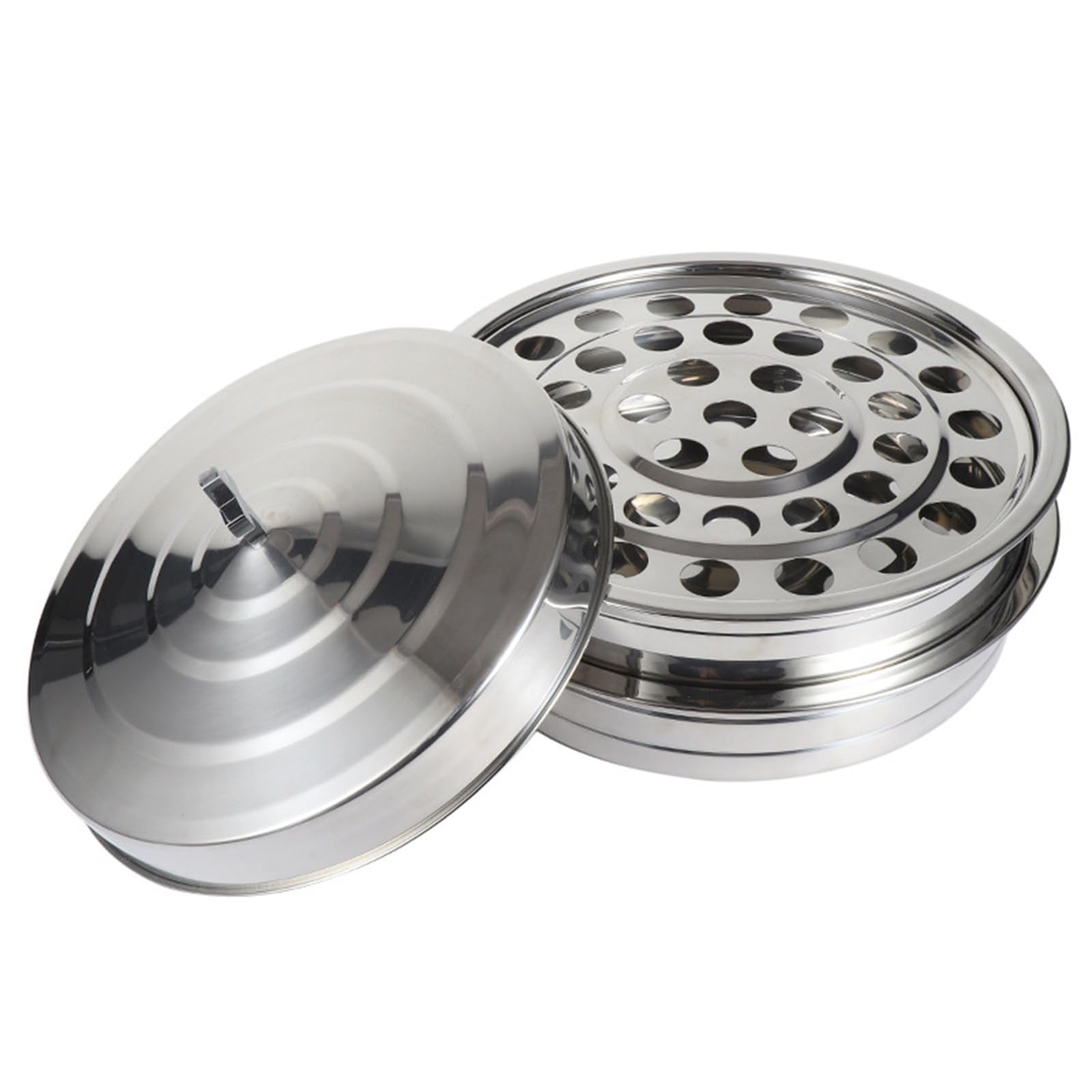 Stackable 39 Compartment Communion Plate Stainless Steels Serving Tray Wine Cup Organizers for Large Congregations Religious Event Serving Tray