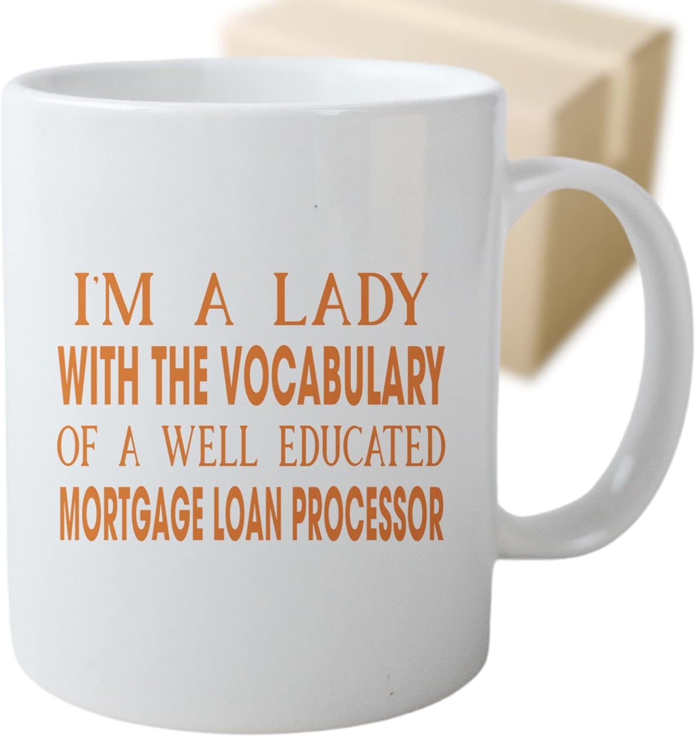 Garod Soleil Coffee Mug I'm a Lady with the Vocabularyofa