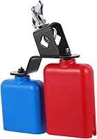 Vista 1 de FAVOMOTO Juego de batería Cencerro de plástico Reproducciones musicales Accesorios de música Cencerro para batería Cencerro Instrumento de percusión