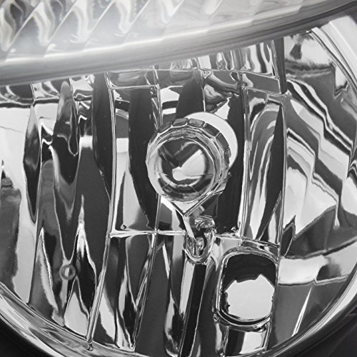 AKKON - For 2005 2006 2007 Scion tC OE Black Style Headlights Housing Head Lamps Replacement - Pair