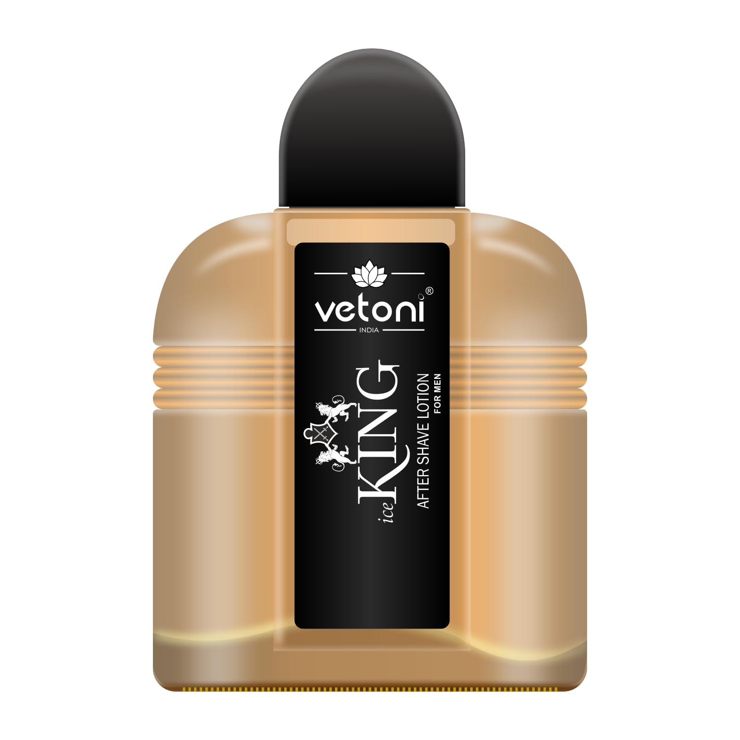 Vetoni Ice King Red After Shave Lotion for Men – Menthol Citrus  Burst for Soothing, Moisturizing and Refreshing Skin After Shave Care (100