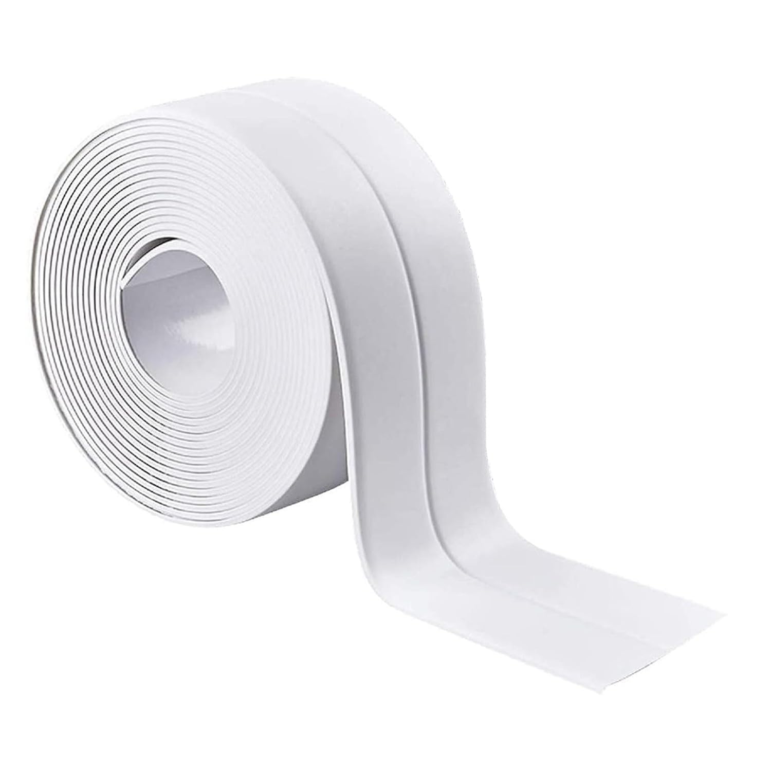VibeZone 3.2M x 3.8CM Waterproof Tape, Caulk Tape, Self Adhesive Sealing Strip, Kitchen Sink Tape, Basin Gap Sealer, Bathroom Corner Tape, Bathtub Sealant, Wall Edge Repair Tape, Mold Proof Tape | PVC-image-39