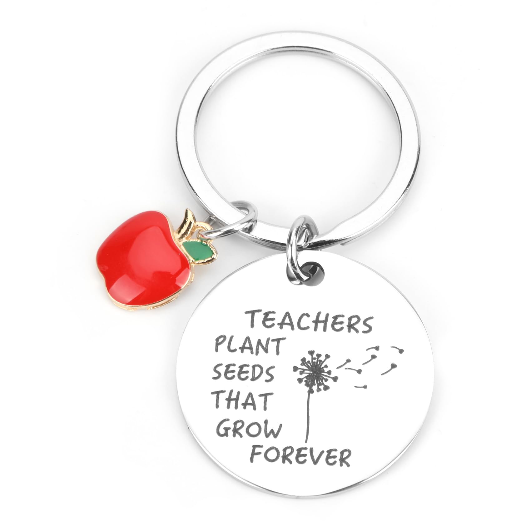 SHTALHST Teacher Keychain Thank You Keychains for Teacher Appreciation Gifts for Women Teachers' Day Personalized Gifts
