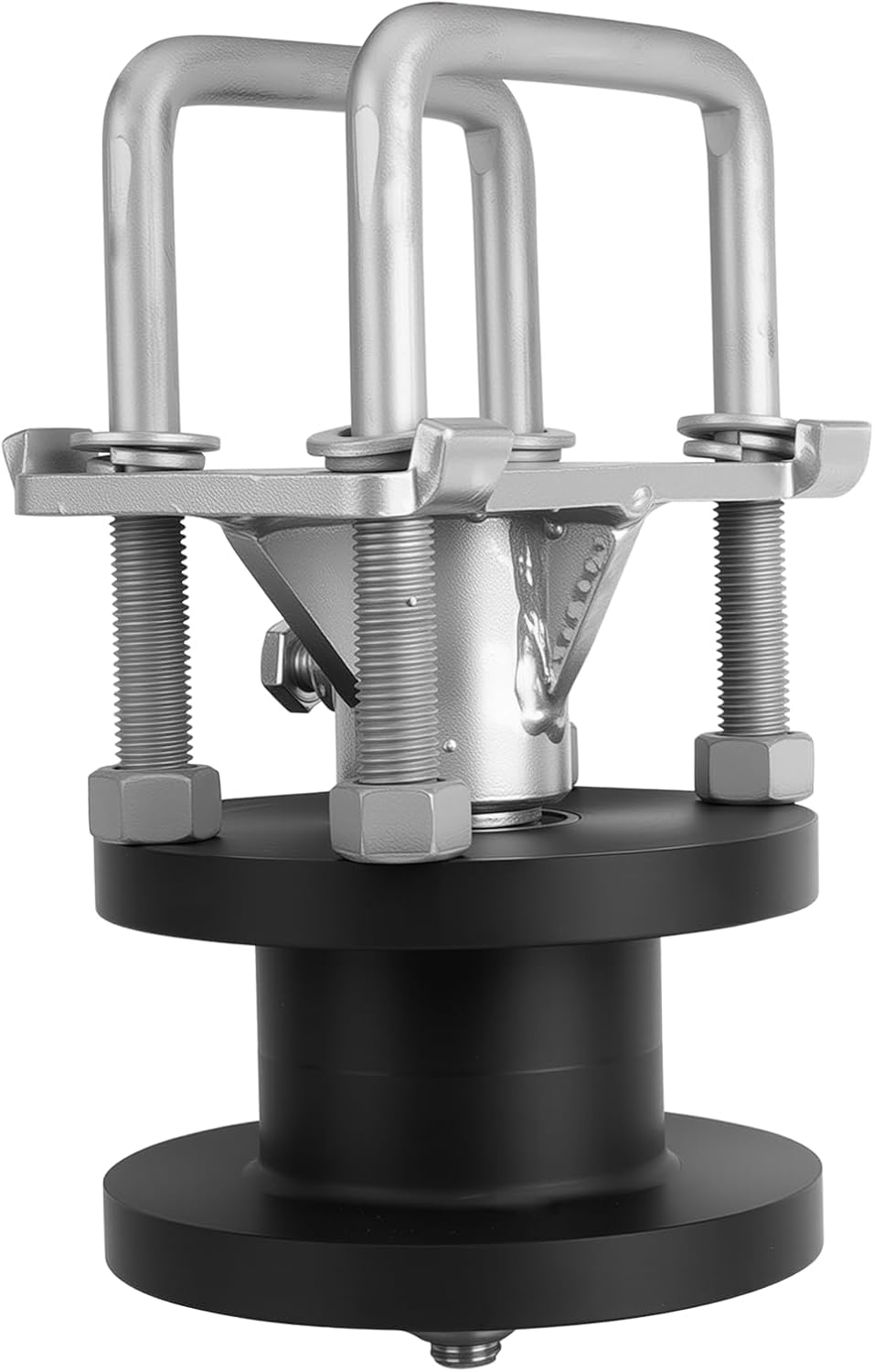 Sliding Gate Rollers, Nylon Cantilever Rolling Hardware for 4" Square Post x 2" Chain Link Fence Gate Frame - Pack of 1