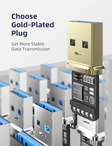 Miniatura 4 de AINOPE Cable de extensión USB de 15 pies tipo A macho a hembra cable extensor USB 30 de alta transferencia de datos compatible con cámara web