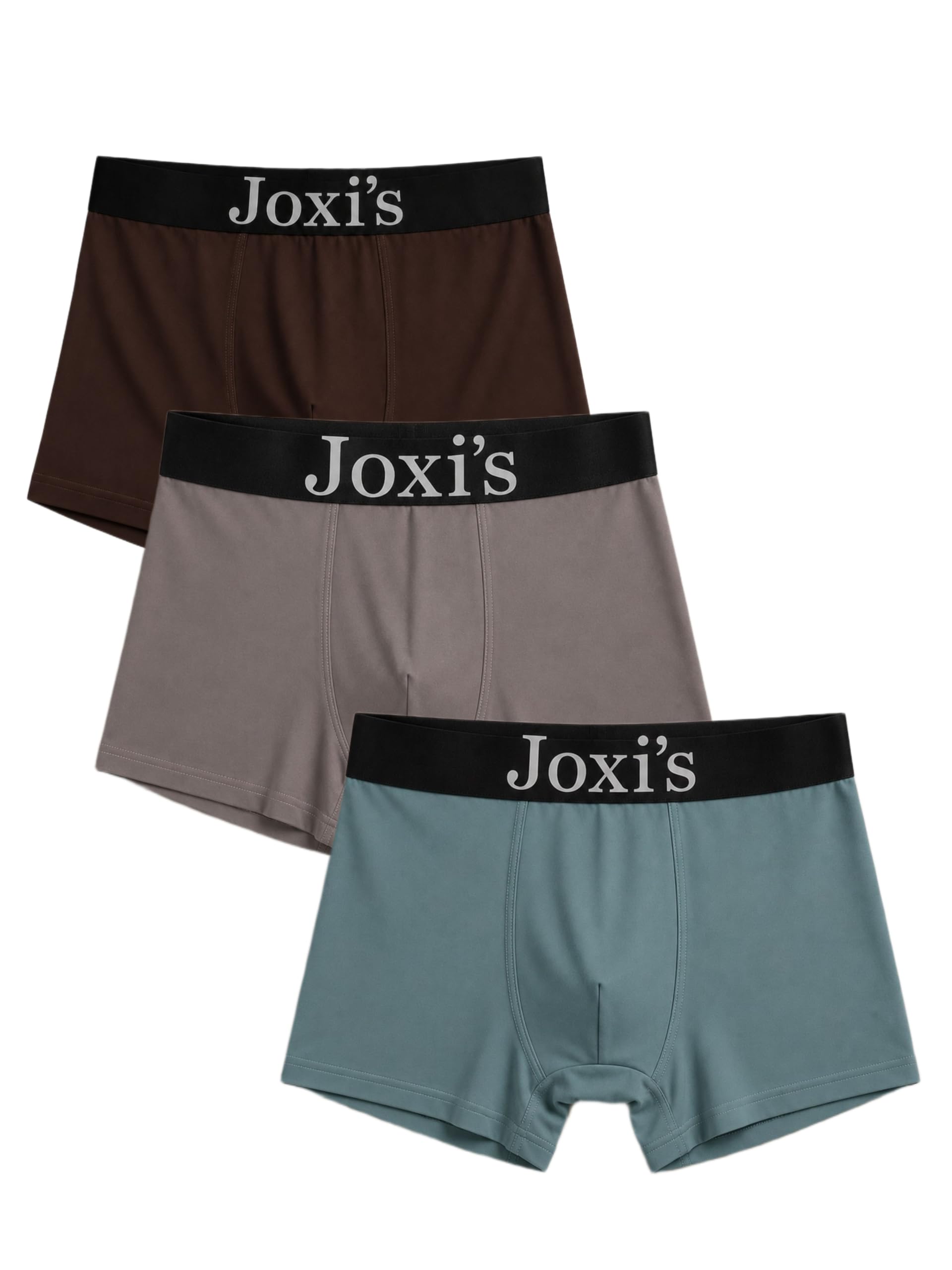 Men's Cotton Blend Stretch Trunks Pack of 3 | Soft Breathable Fabric | Comfortable Elastic Waistband | Everyday Comfort-picture-31