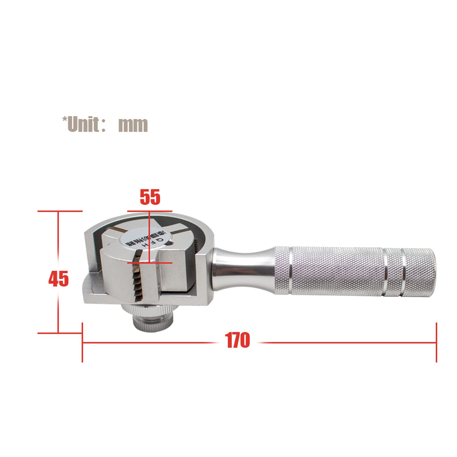 Toplionace QFH 3-w-1 Obrotowy Tester Przyczepności Cross Hatch Zestawy Testerów Przyczepności Cross-Cut Rysik z 1mm/2mm/3mm Ostrzami